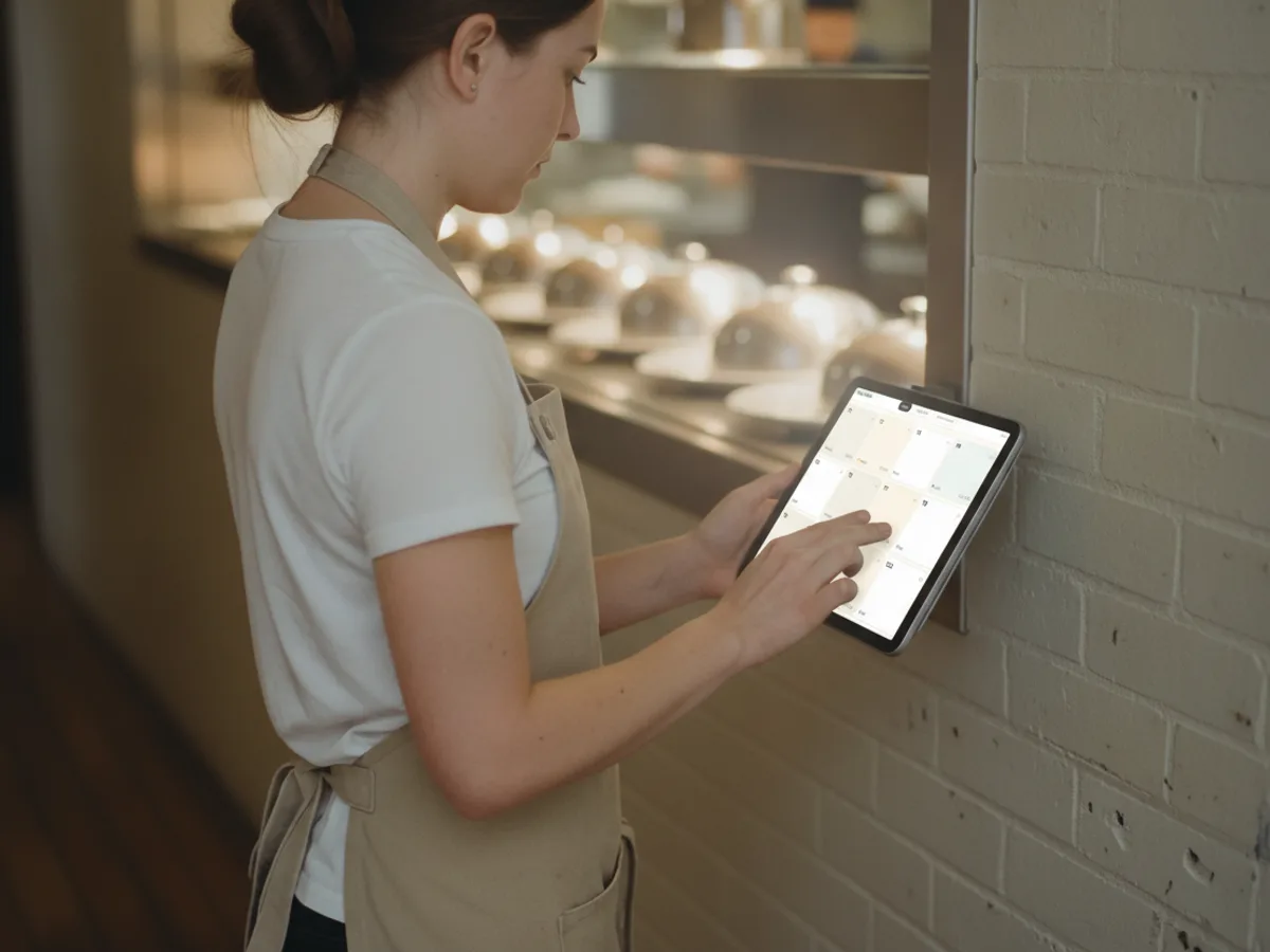 Der EasyZahl POS-Tischplan mit Live-Status je Tisch
